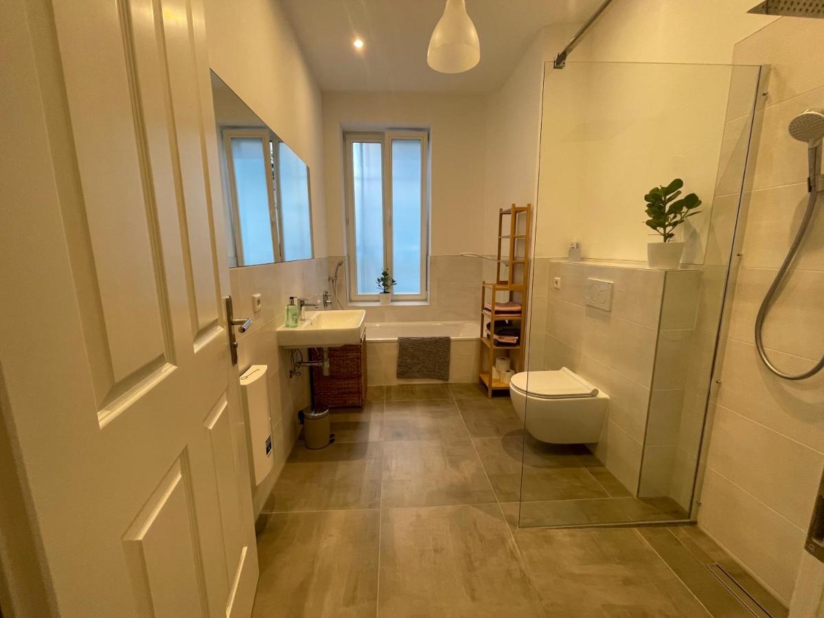 Ferienwohnung * Pension Luisengruen * Magenta Tv Netflix 1Gb/S Internet Wlan/Wifi Waschmaschine Chemnitz Exterior foto